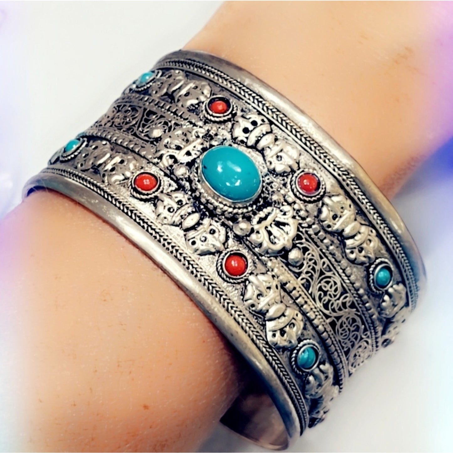 Tibetan Hand Crafted Bangle Bracelet