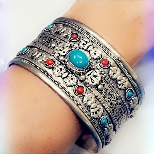 Tibetan Hand Crafted Bangle Bracelet