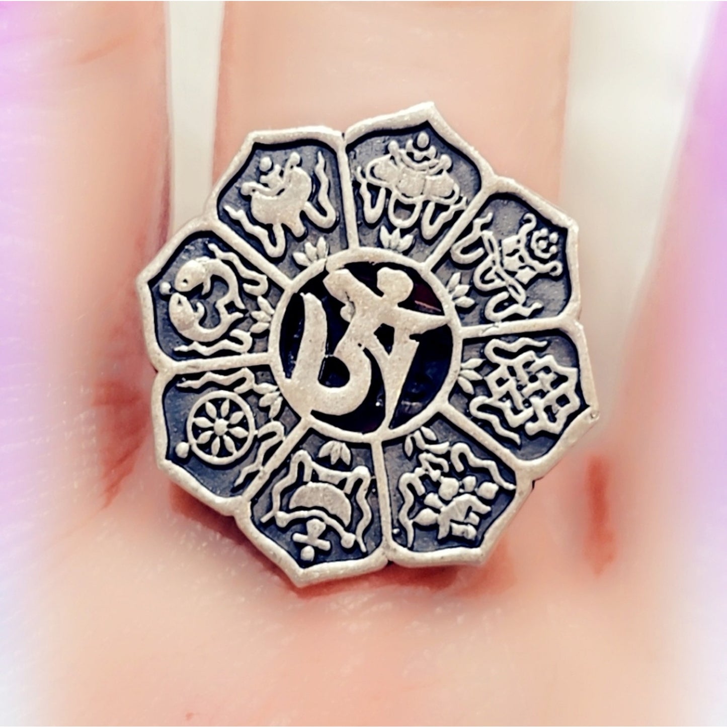 Tibetan Sterling Vintage Ring