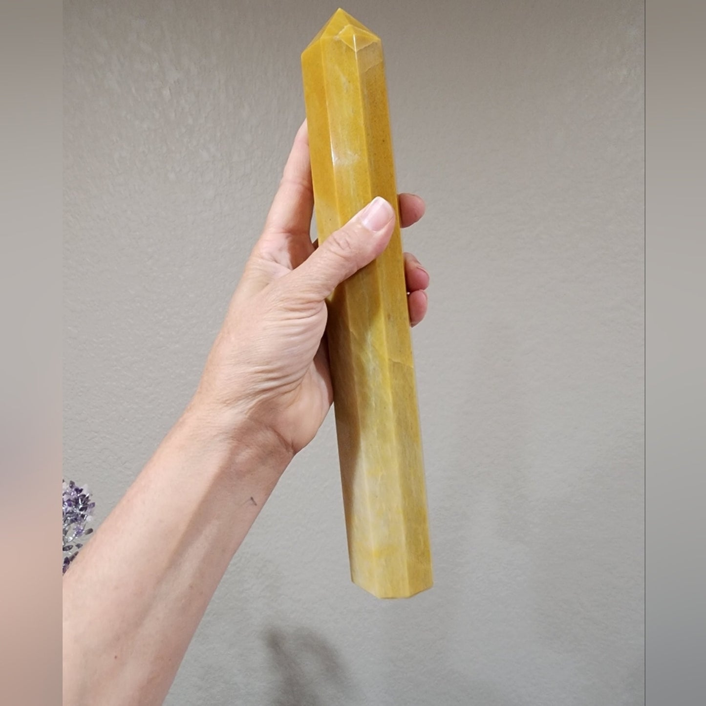 Yellow Japer Tower, Gemstone Tower, A Foot Long!