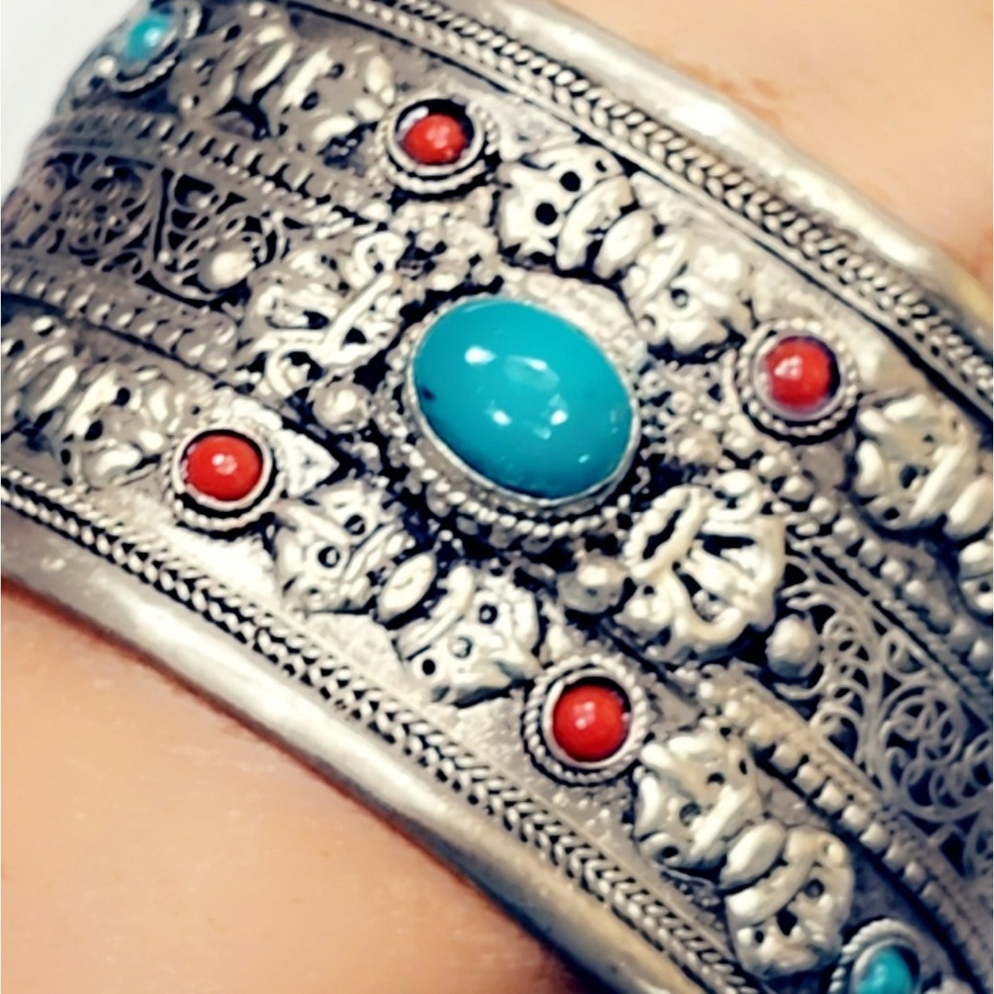 Tibetan Hand Crafted Bangle Bracelet