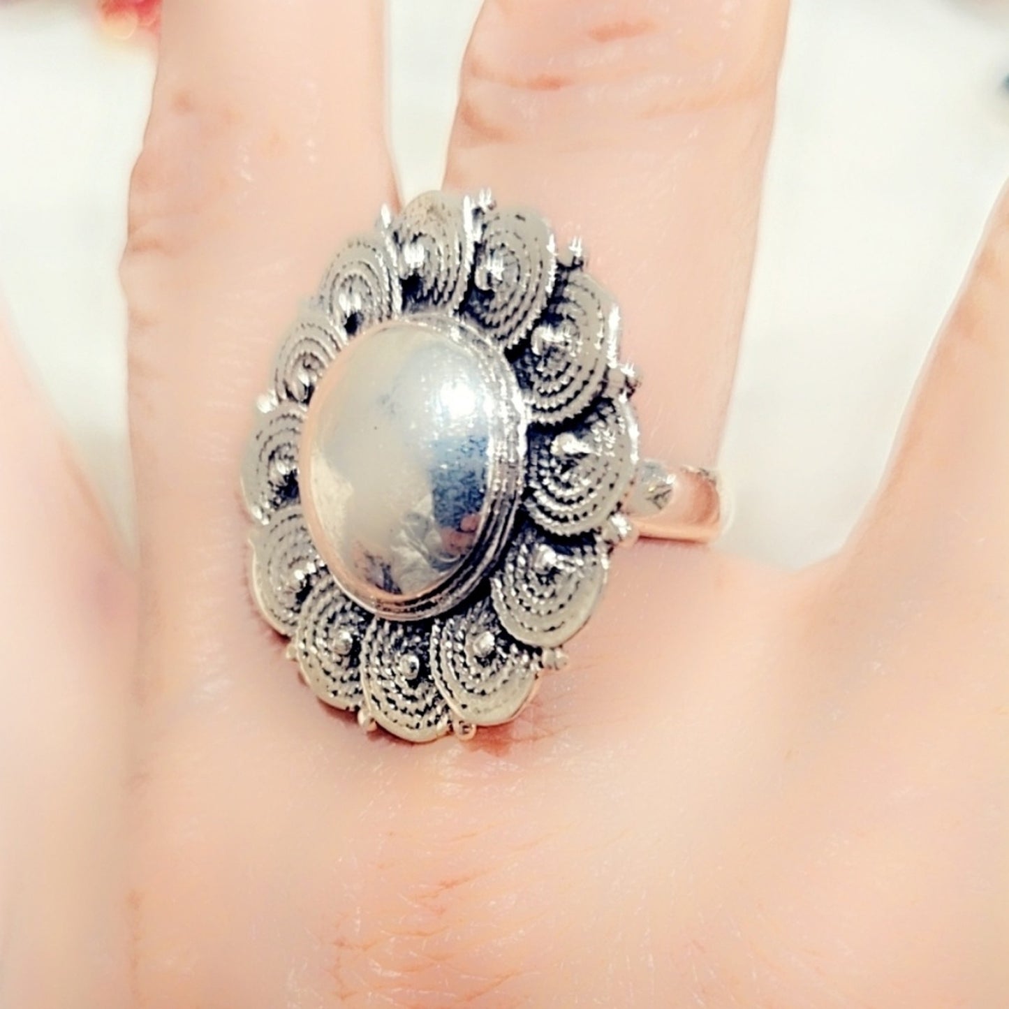 Tibetan Sterling Vintage Ring
