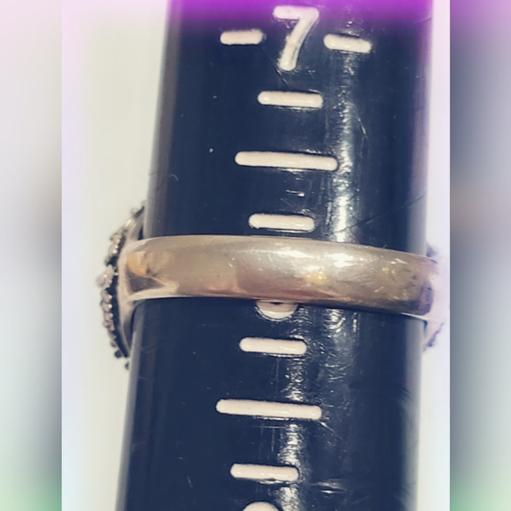 Amethyst Poison Sterling Silver Gemstone Ring