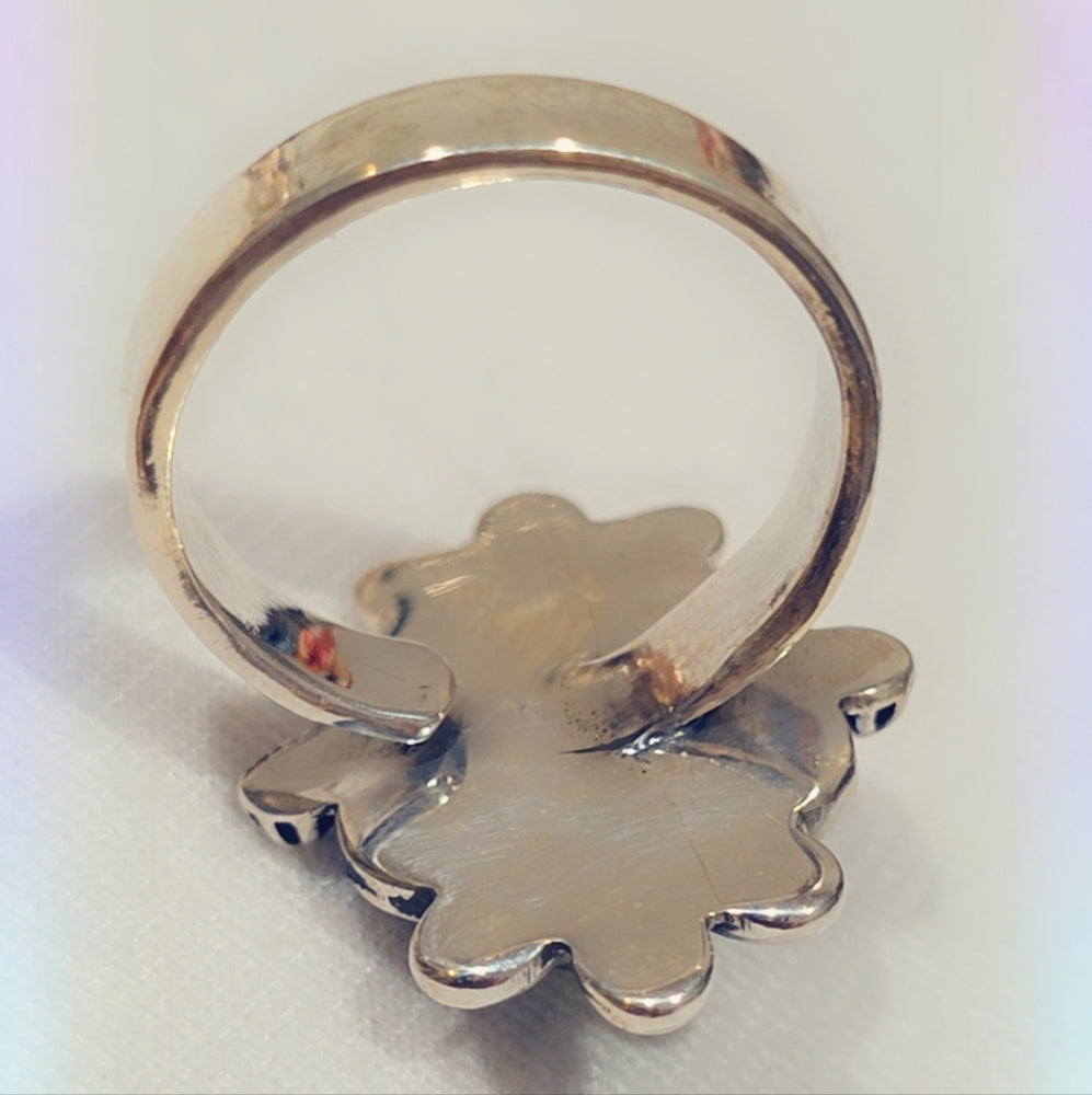 Palomino Turquoise Sterling Gemstone Ring