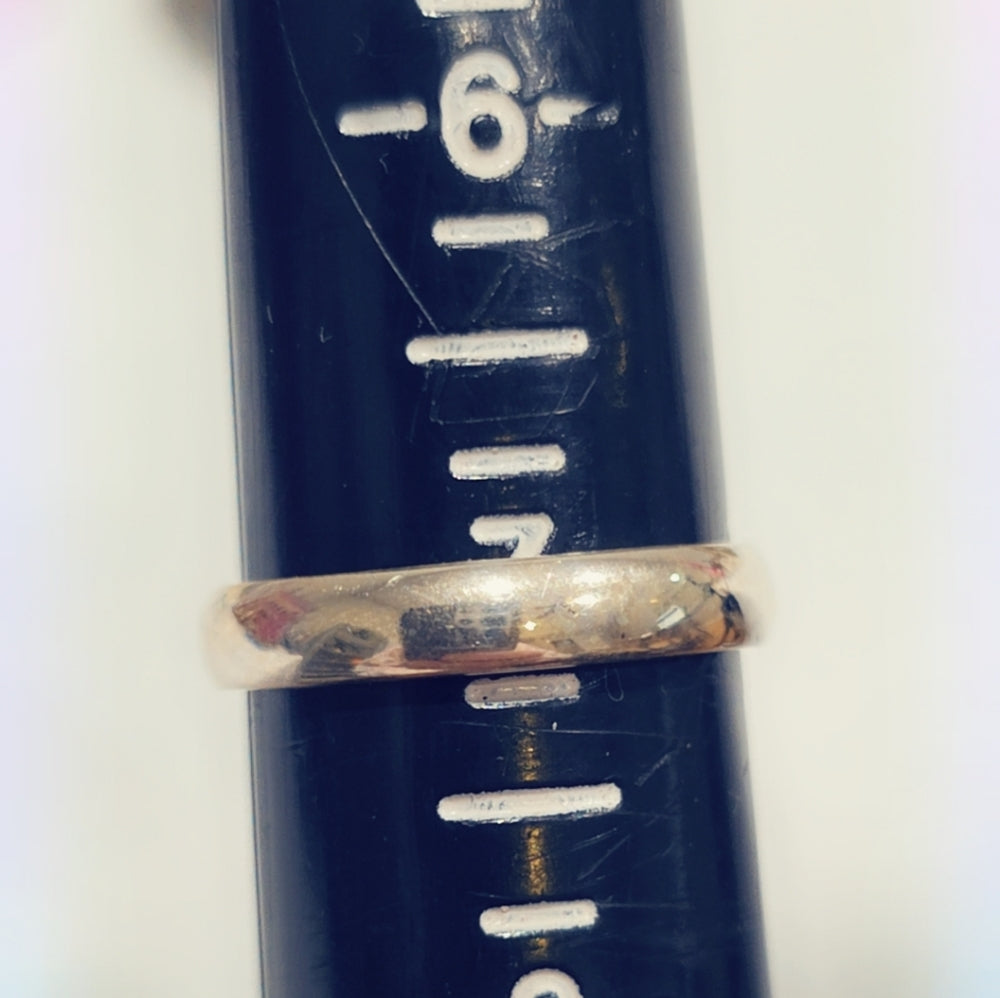 Opal Sterling Gemstone Ring Sz. 7