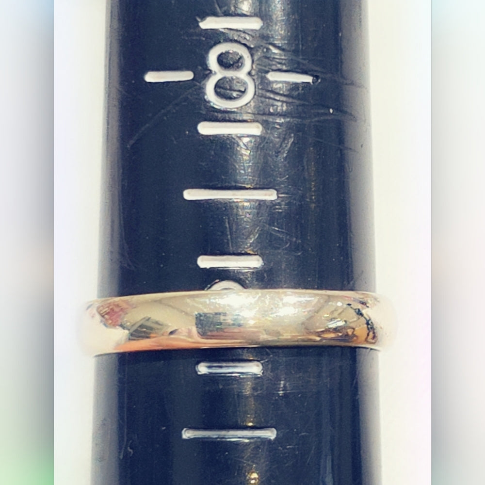 Opal Sterling Gemstone Ring Sz. 9