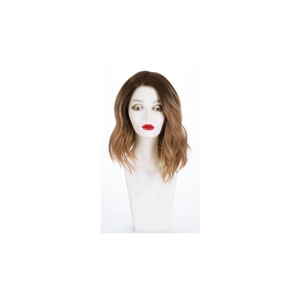 BLONDE BERRY MIX! NEW Wig Mono part & lace front hairline in BLONDE 24B/27C