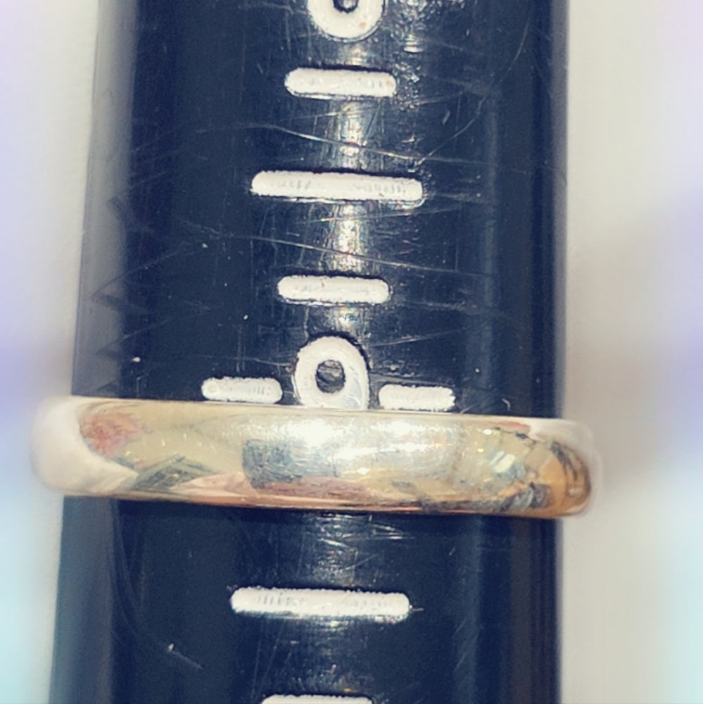 Opal Sterling Gemstone Ring Sz. 9 1/4