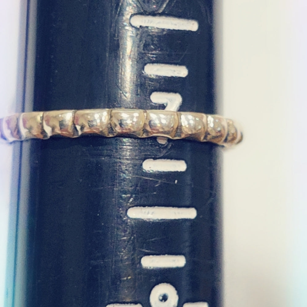 Opal Sterling Gemstone Ring Sz. 7