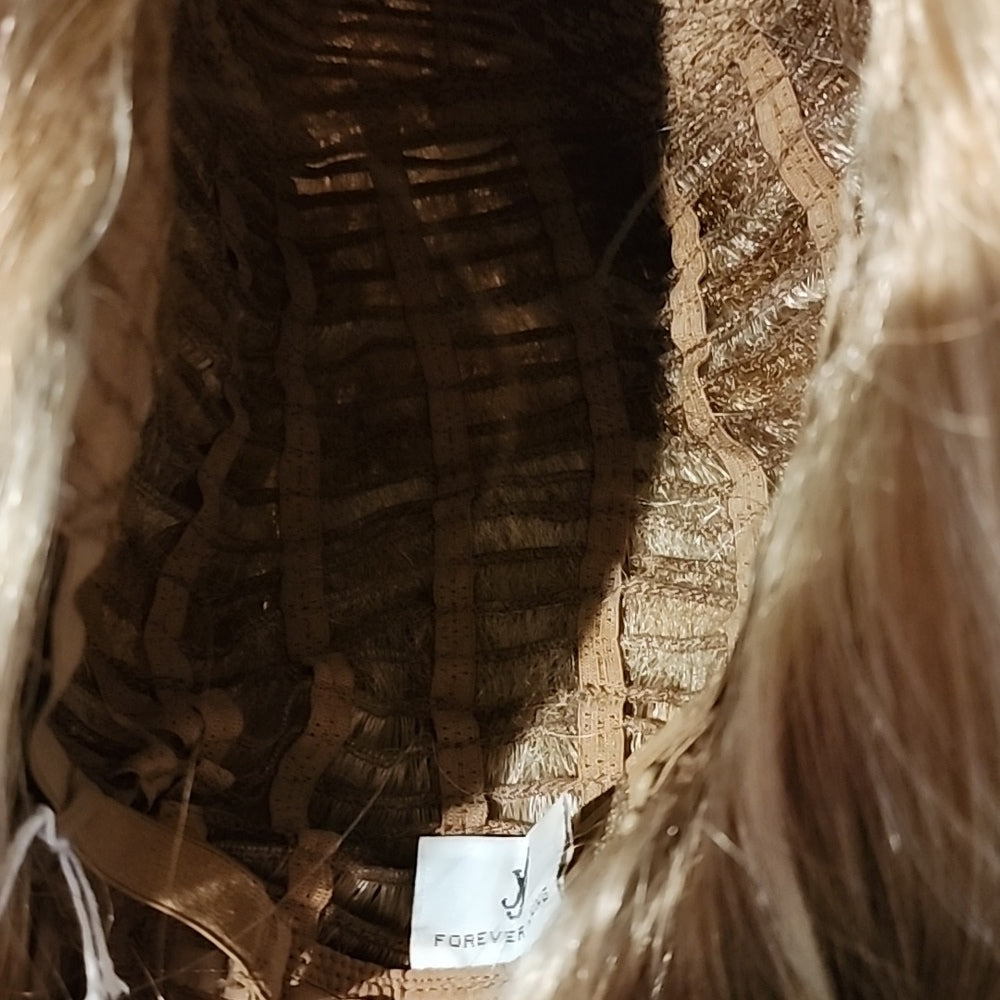 New Skin Top Wig In Strawberry with Baby Blonde 27/613