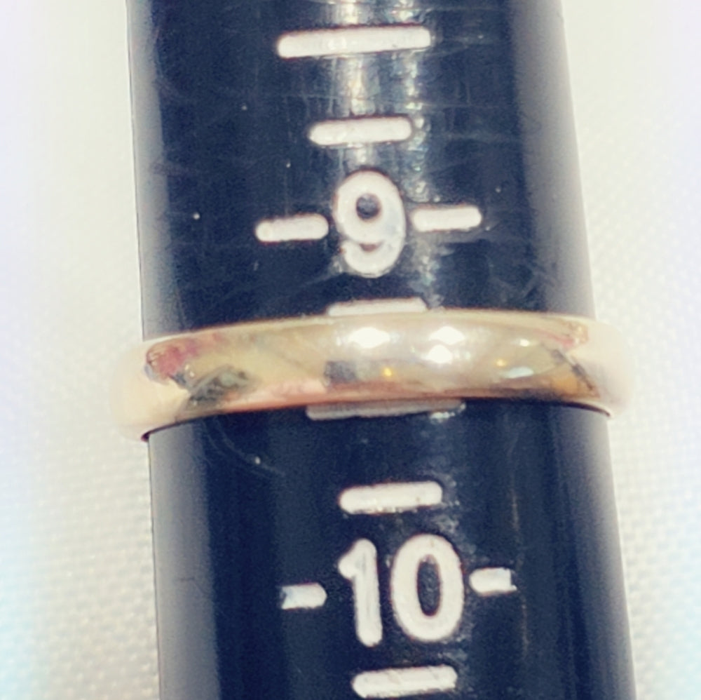 Opal Sterling Gemstone Ring Sz. 9 1/4