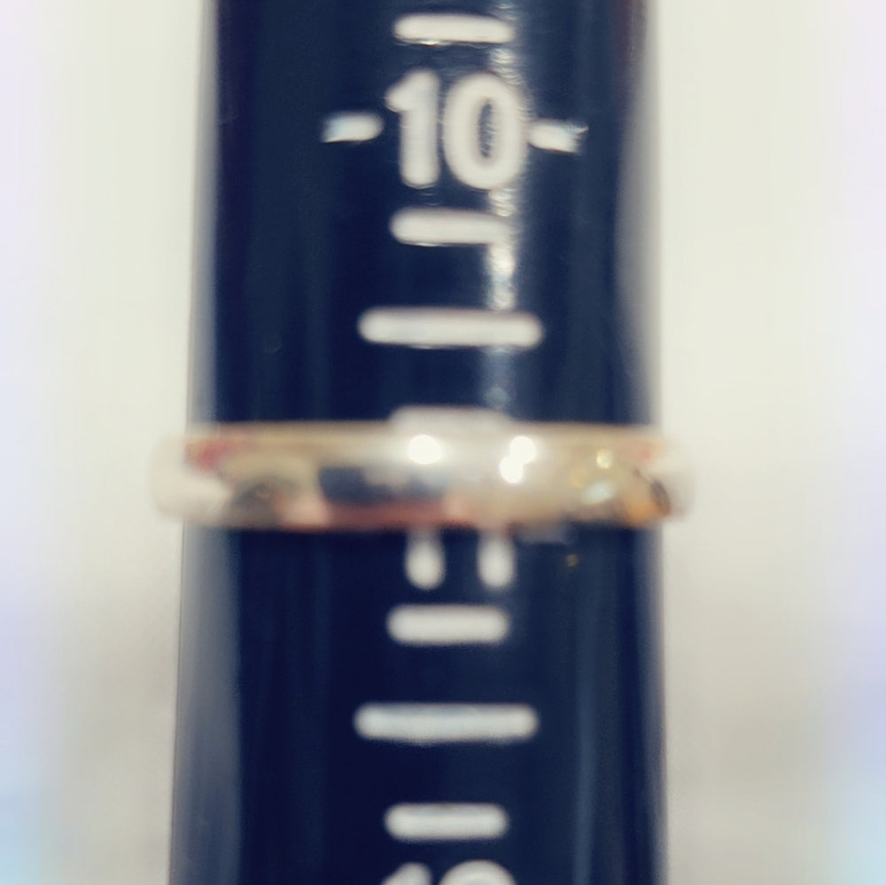 Opal Sterling Gemstone Ring Sz. 11