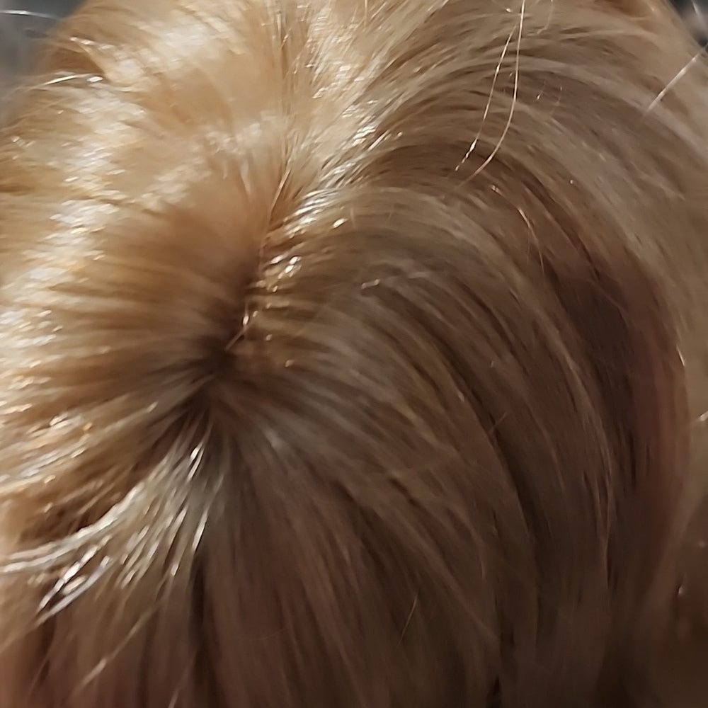Color 96 Golden Blonde New Skin Top Wig New Wigs