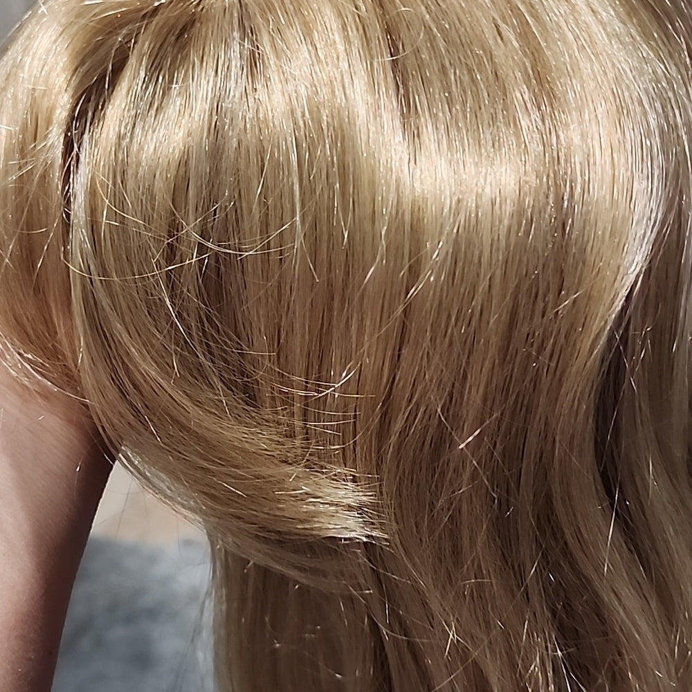 Color 96 Golden Blonde New Skin Top Wig New Wigs