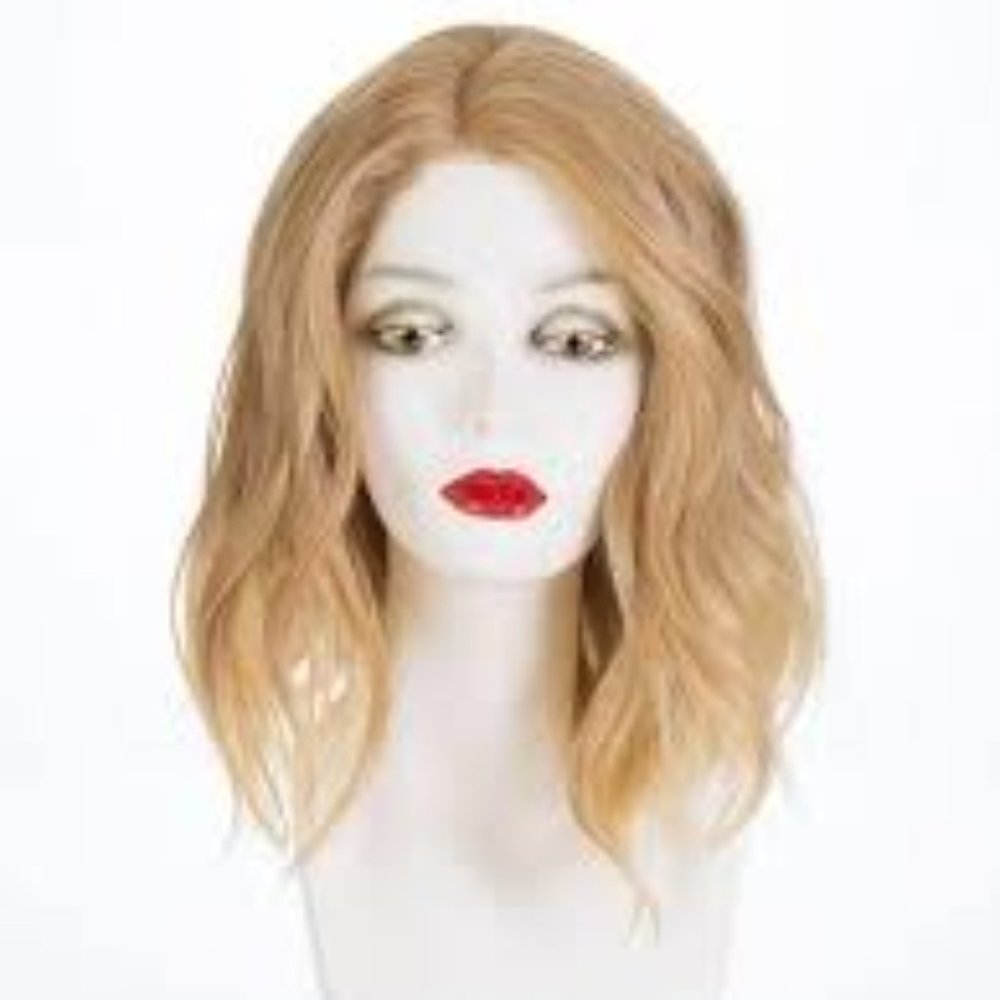 BLONDE BERRY MIX! NEW Wig Mono part & lace front hairline in BLONDE 24B/27C