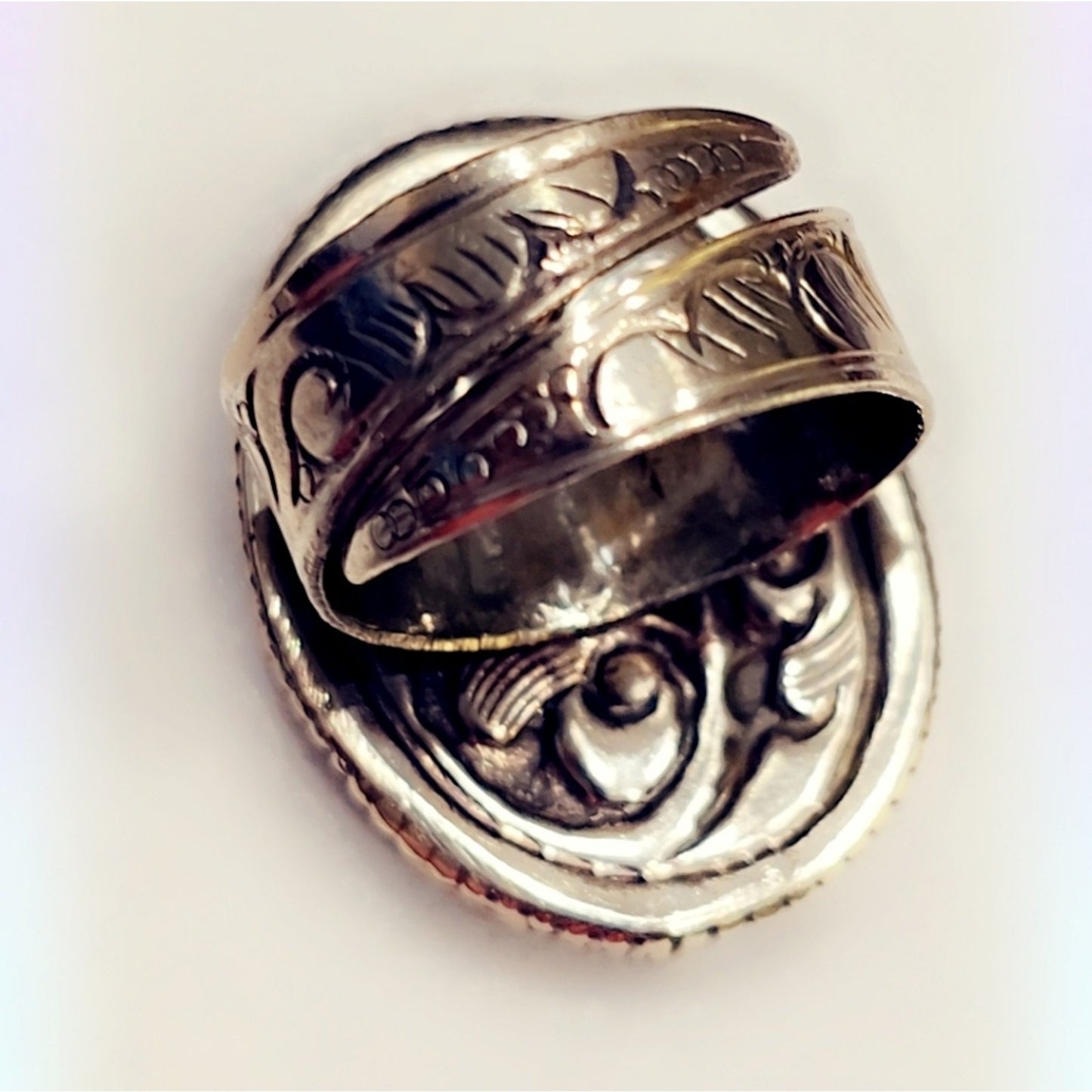 Buddah Carved Handcrafted Tibetan Ring