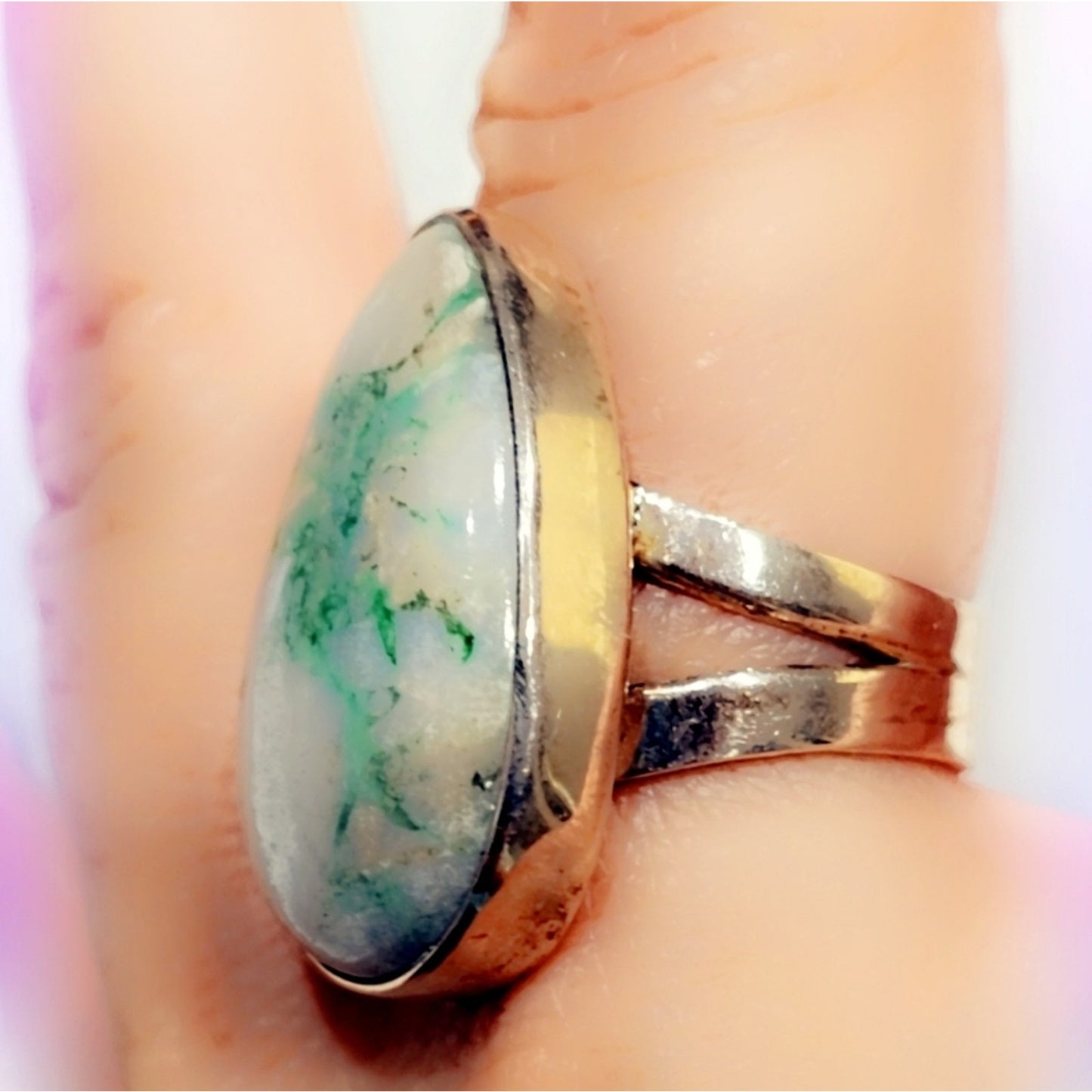 Variscite Sterling Silver Gemstone Ring