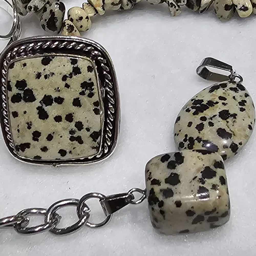 Dalmatian Gemstone Jewelry Package