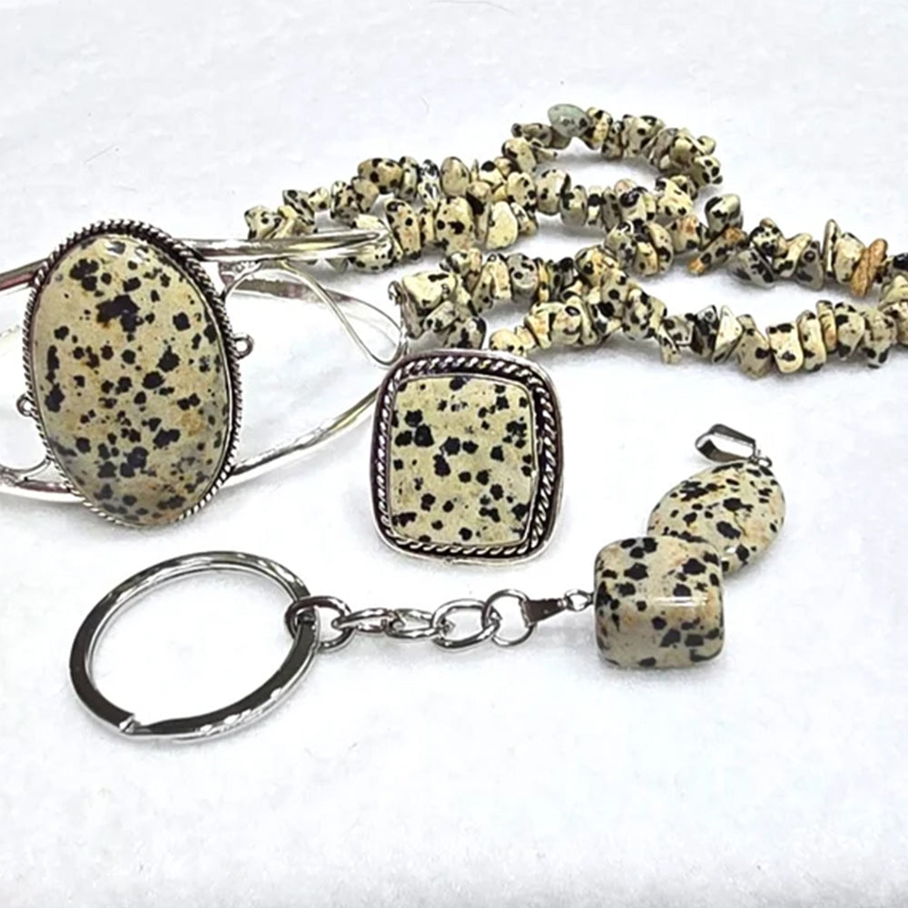 Dalmatian Gemstone Jewelry Package