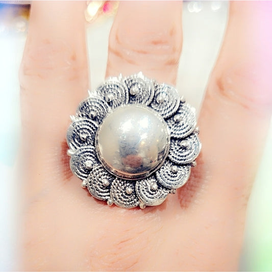 Tibetan Sterling Vintage Ring