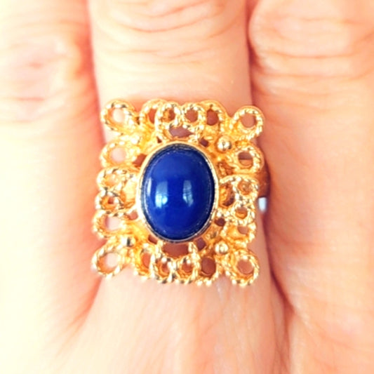 Vintage Ring, Adjustable From Top