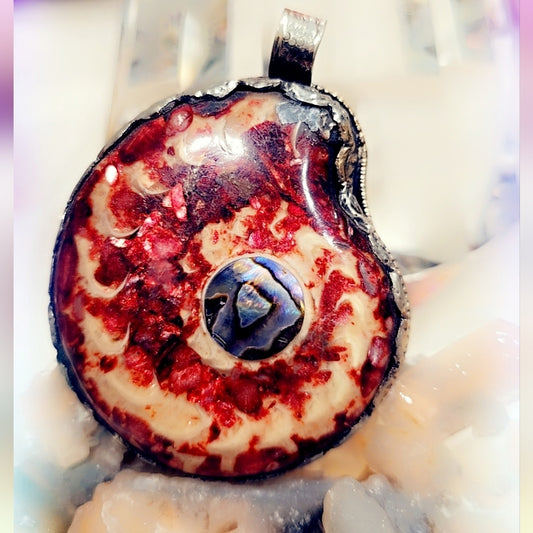 Multi Colored Tibetan Pendant