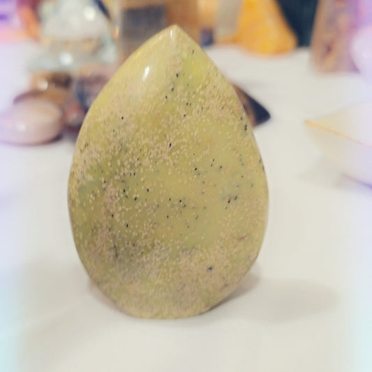 Serpentine Gemstone Flame
