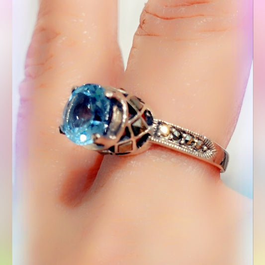 Faceted Vintage Ring